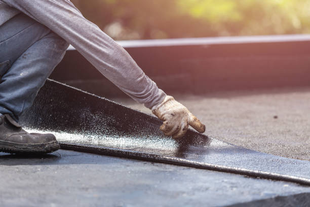 Professional Basement Waterproofing technician working in Springfield, VA